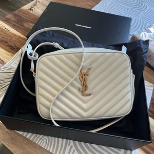 YSL LOU CAMERA BAG IN QUILTED LEATHER